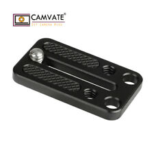 CAMVATE Top Cheese Plate 1/4"-20 thread kit For Camera Monitor Cage Rig Aluminum