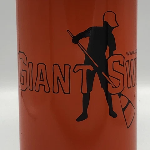 San Francisco SF Giants Giant Sweep Orange Aluminum Water Bottle Posey Cover