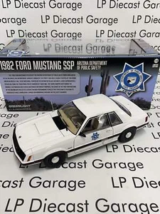GREENLIGHT 1982 Ford Mustang SSP Arizona Department of Public Safety 1:18 Diecas - Picture 1 of 4