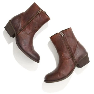 Botas de Moto H by Hudson de Cuero Envejecido Cepillado Lateral Medio 41 10 $335 - Imagen 1 de 9