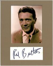 RED BUTTONS - AUTOGRAPHED SIGNED CUT 4 X 6 MATTED