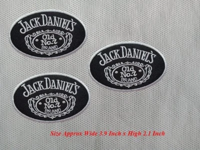 3Pcs Tennesse Whiskey Embroidere Iron Patches or Sew on Jacket Shirt Jeans Hat  - Image 1 of 3