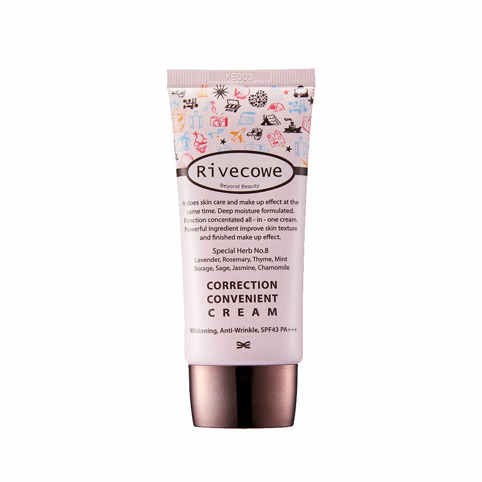 [Rivecowe] CC Cream - 40ml (SPF43 PA+++) / Free Gift - Image 1 of 1