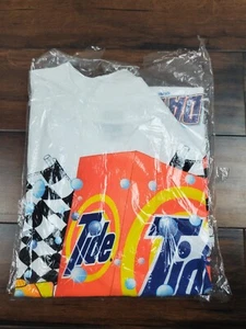 Camicia vintage 1999 NOS Tide Ricky Rudd Motorsports NASCAR uomo XL - Foto 1 di 4