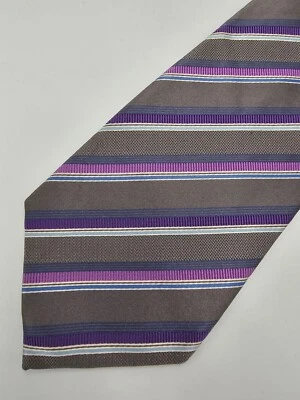 Corbatas de Diseñador David Donahue de Colección Seda para Hombres Corbata Formal Tradicionalista Lavanda Foto 1 de 4