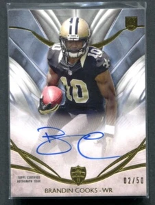 2014 Topps Supreme Brandin Cooks RC AUTO 2/50 - Picture 1 of 2