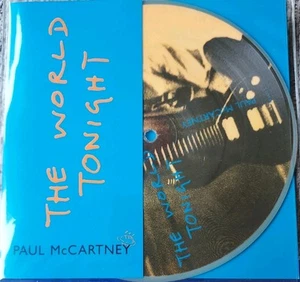 PAUL McCARTNEY The World Tonight 1997 UK 7" vinyl Picture Disc single original A - Picture 1 of 4