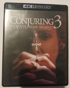 The Conjuring 3: the Devil Made Me Do It 4K & BLURAY Patrick Wilson Supernatural - Picture 1 of 4
