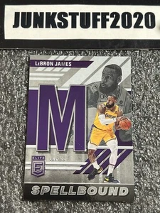 2023-24 Donruss Elite Lebron JaMes Spellbound M #38 Insert Lakers - Imagen 1 de 4