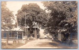 K32/ Glenora New York RPPC Postcard c1910 Seneca Lake Cottages 1201 - Picture 1 of 4