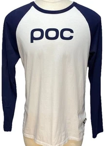 POC Herren Reform Langarm Mountainbike Trikot dunkelblau weiß Gr. XL "LESEN" - Bild 1 von 10