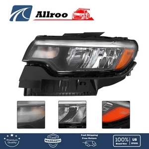 Left Fit For 2022-2023 Jeep Compass w/o LED DRL Reflector Headlight Lamp New - Picture 1 of 13