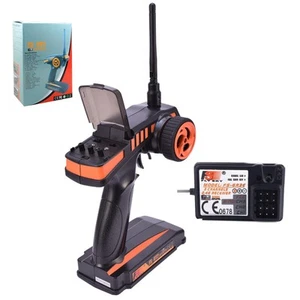 Flysky FS-GT2 RC Transmitter with FS-GR3E Receiver, 2.4GHz 2 Channels Radio C... - Picture 1 of 9