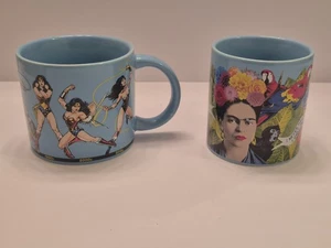 Wonder Woman Through The Years & Frida Dreams Kaffeebecher Arbeitsloser Philosoph - Bild 1 von 14