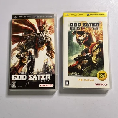 God Eater 1 & 2 PSP Sony PlayStation Portable JAPAN Game Complete - Image 1 of 4