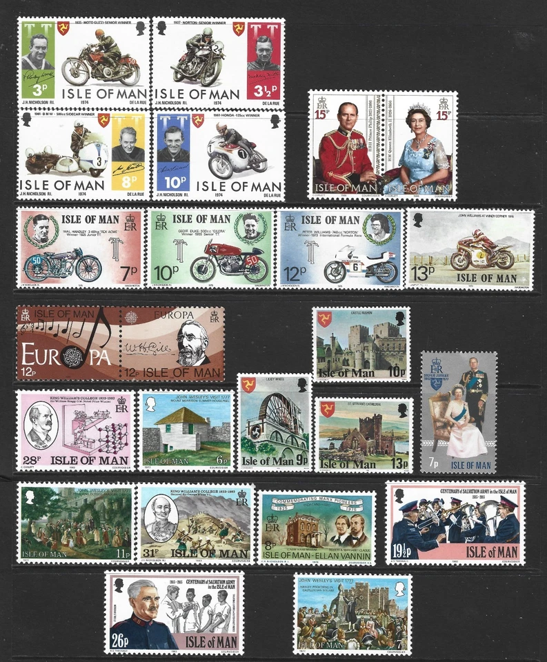 Isle of Man .. Excellent .. Mint never hinged/MNH, postage stamps .. 16328 - Image 1 of 1