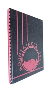 The Mountaineer 1947 Buckley High School Yearbook Washington Original Hardcover - Picture 1 of 6