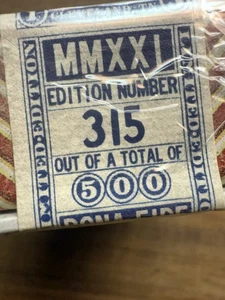 Kings Wild Tigers Matchbox #315/500 PRISM Gilded Edition Sealed KWP 1️⃣1️⃣💎 - Bild 1 von 3