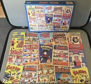 Beano & Dandy The Golden Years 1000 Piece Jigsaw Puzzle Gibsons Complete