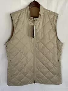 Nike Men Reversible Synthetic Fill Golf Vest Cream SZ XL CK6074-236 NWT - Picture 1 of 5