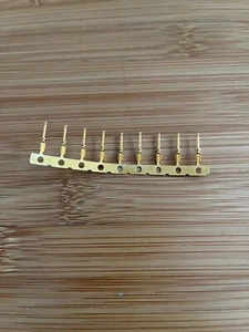 Motorola HLN6961 XTL APX Rear Accessory Connector pins 3980034F05 Male Terminal - Picture 1 of 3