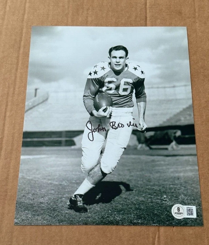 FOTO 8X10 FIRMADA POR JOHN BRODIE COLEGIO ALL STAR CERTIFICADO DE AUTENTICIDAD BECKETT SAN FRANCISCO 49ERS Foto 1 de 1