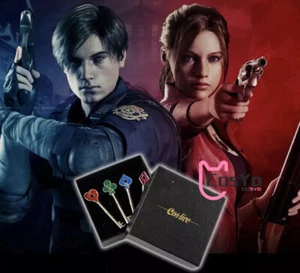2025 Biohazard Resi Evil 2 4 Keys Remake Prop R.P.D Precinct Leon Kennedy Claire - Picture 1 of 6
