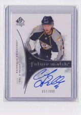 2009-10 UD SP AUTHENTIC FUTURE WATCH AUTO /999 CAL O'REILLY #238 PREDATORS