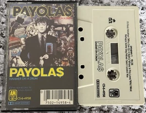 PAYOLA$ - Hammer On A Drum [Audio Cassette Tape 1983 A&M Records] Made In USA - Picture 1 of 3