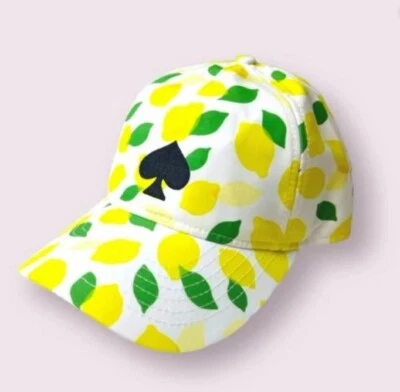 Бейсболка Kate Spade New York Lemon Toss новая - Изображение 1 из 4