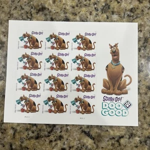 Scott #5299 Forever Scooby-Doo/Full Sheet of 12 Postage Stamps - MNH-2018-US - Picture 1 of 2