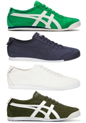 Zapatos Asics Onitsuka Tiger MEXICO 66 D620N D2J4L De Tela Verano Blanco - Imagen 1 de 2
