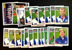 Blackburn Rovers Equipo Set Merlín Premier League 96 Pegatinas x 22 - Imagen 1 de 1