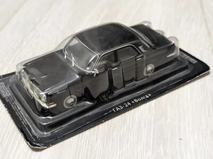 RARE Diecast Soviet car Black GAZ 24 Volga DeAGOSTINI 1/43 Scale ГАЗ 24 Волга - Picture 1 of 5