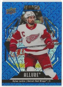 2022 2022-23 Upper Deck Allure Blue Line #29 Dylan Larkin 32/35 Red Wings - Picture 1 of 2