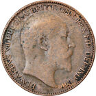 [#748562] Münze, Großbritannien, Edward Vii, Farthing, 1909, S+, Bronze, Km:792
