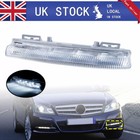 Left Side LED DRL Daytime Running Fog Light FOR MERCEDES C / E CLASS W204 W212