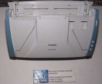 Canon ImageFormula DR-2010C M11065 C4 Duplex Document Scanner Missing Top Piece - Image 1 of 4