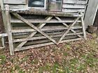 Large Wooden Five Bar Gate - Used
