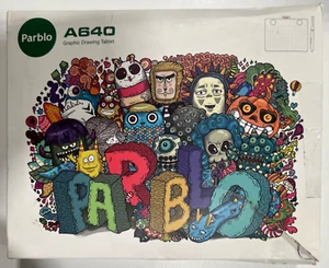 Parblo A640 Graphic Drawing Tablet 6x4 Inch 8192 level pressure sensitivity CIB - Picture 1 of 2