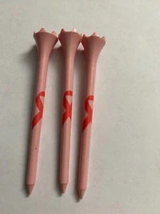 New Epik Evolution 3 1/4" Breast Cancer Awareness Golf Tees 3.25 - Picture 1 of 2