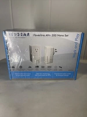 Netgear PowerLine AV+ 200 Nano Adapter XAV1601 Rare !! Free Shipping - Image 1 of 4