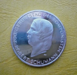 10 Euro BRD 2010 J, " R. Schumann " - Bild 1 von 2