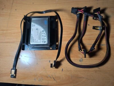 intel 80gb ssd Internal Harddrive ATX 6 pin to multi Sata  andDrive Tray Package - Image 1 of 4