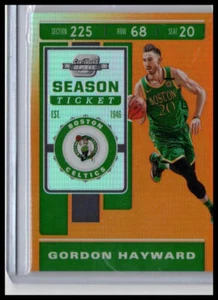 2019-20 Panini Contenders #6 Gordon Hayword Season Ticket Orange /49 - Picture 1 of 2