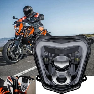 Faro LED Regolabil Per KTM 690 Duke 2012-2019 Duke 690R 690A 690RA Plug and Play - Imagen 1 de 12