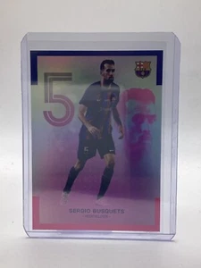 JUEGO DE EQUIPO TOPPS BARCELONA 2022/23 PARALELO SERGIO BUSQUETS 40/99 - Imagen 1 de 2
