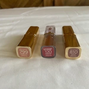 L'Oreal Rossetto 799 Caramel Latte, 810 Arenaria e 120 Blush Fantasy (Set di 3) - Foto 1 di 1