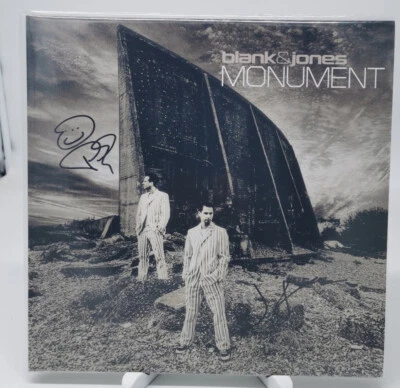 Blank and Jones Monument Limitiert auf 600 Stück 2 LP silver  Neu signiert - Bild 1 von 2