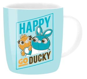 127397 DISNEY TOY STORY 4 HAPPY GO LUCKY BARREL MUG 410ML COFFEE MUG TEA CUP - Picture 1 of 1